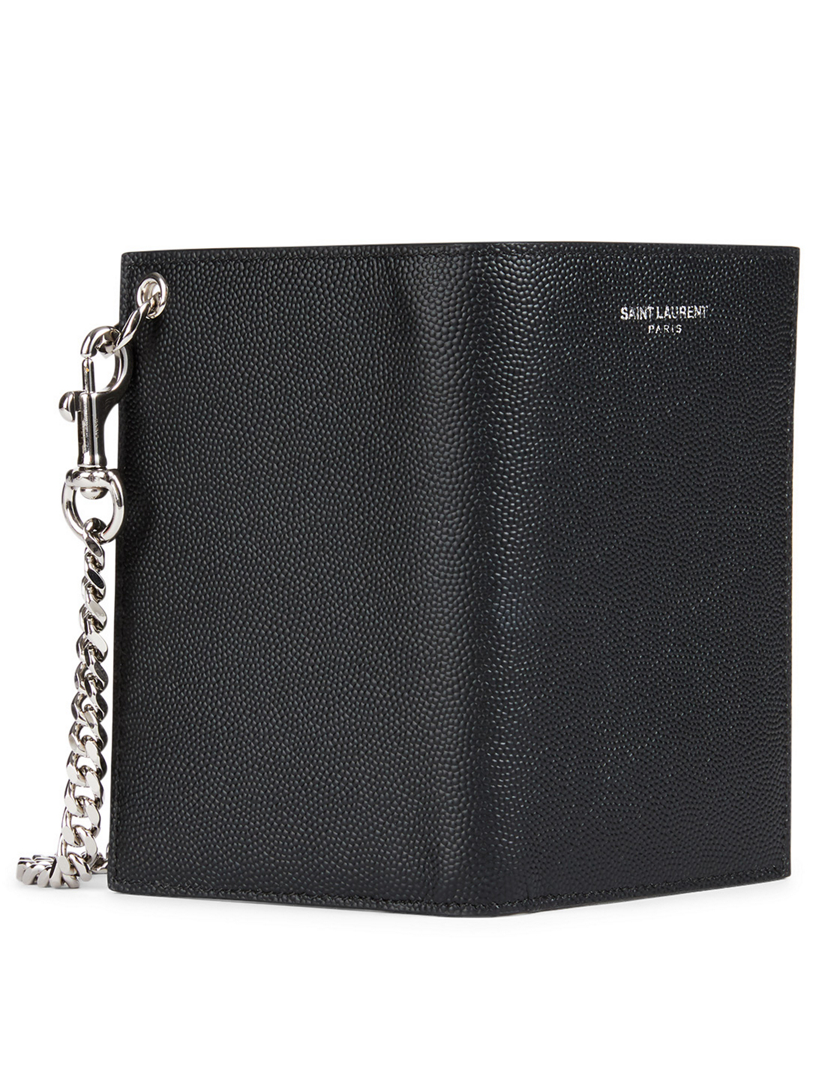 N/S Leather Chain Wallet