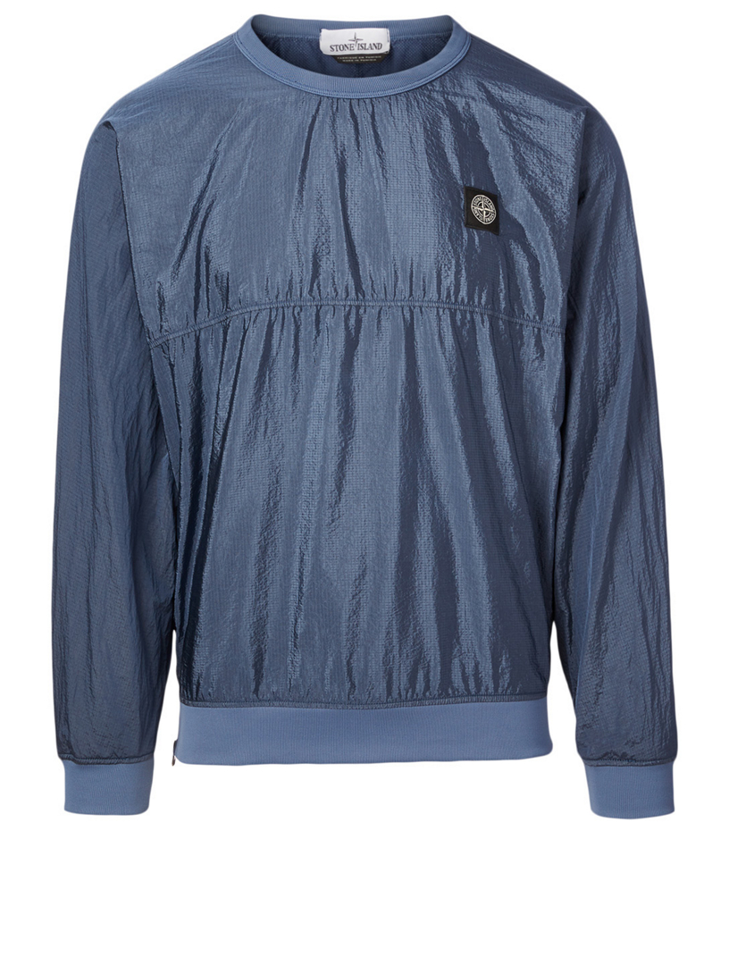 Nylon metal sweatshirt stone island deals