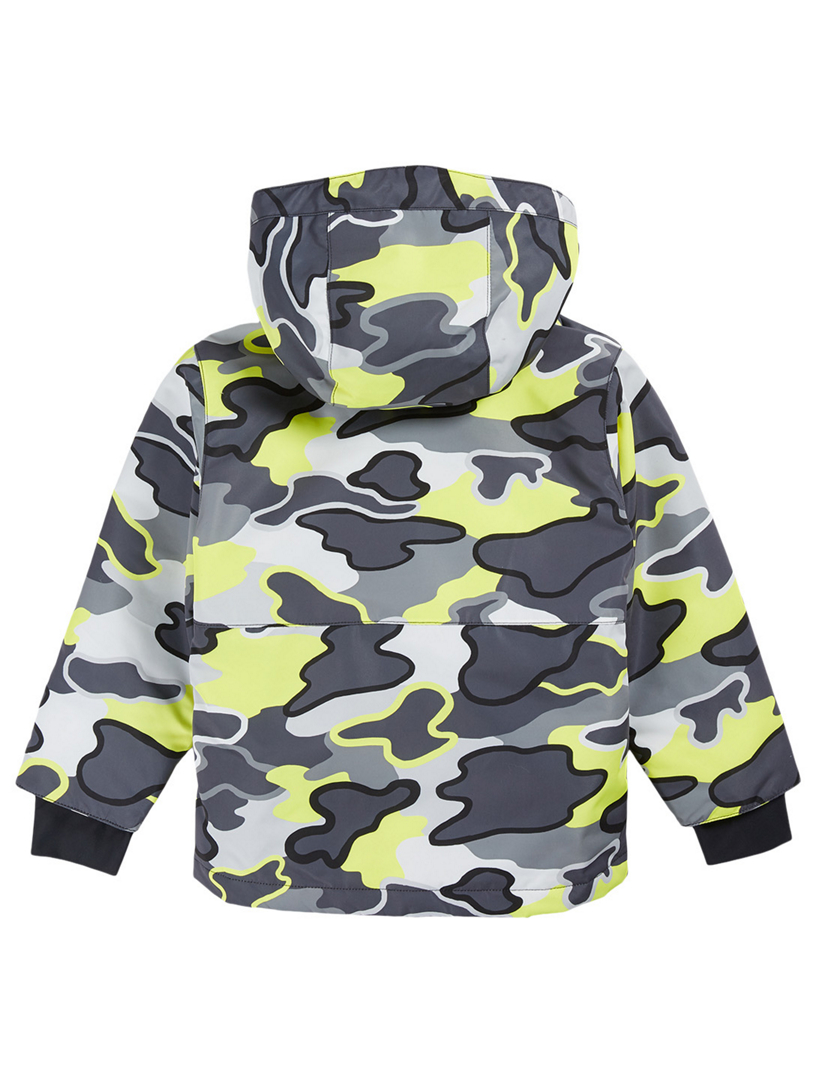 Kid's Ski Jacket Camo Print