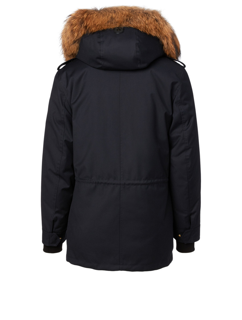 MACKAGE Seth Down Coat With Natural Fur Hood Holt Renfrew