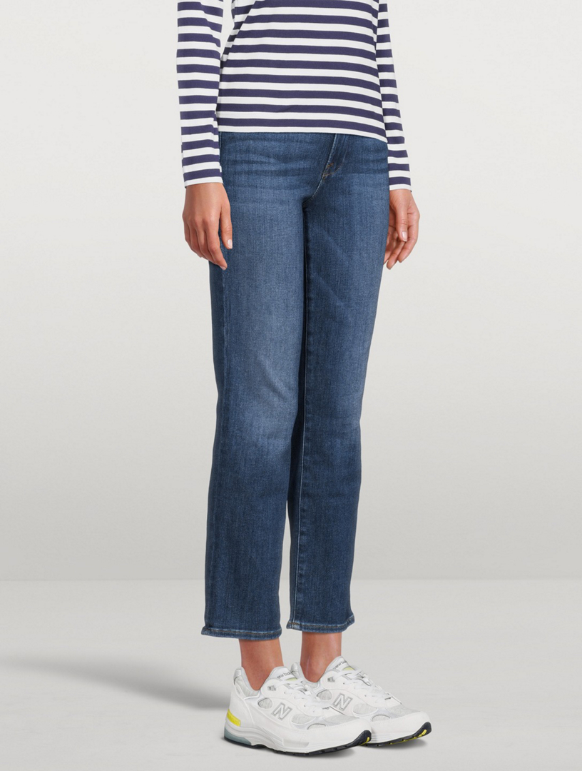 FRAME Le High Straight Jeans