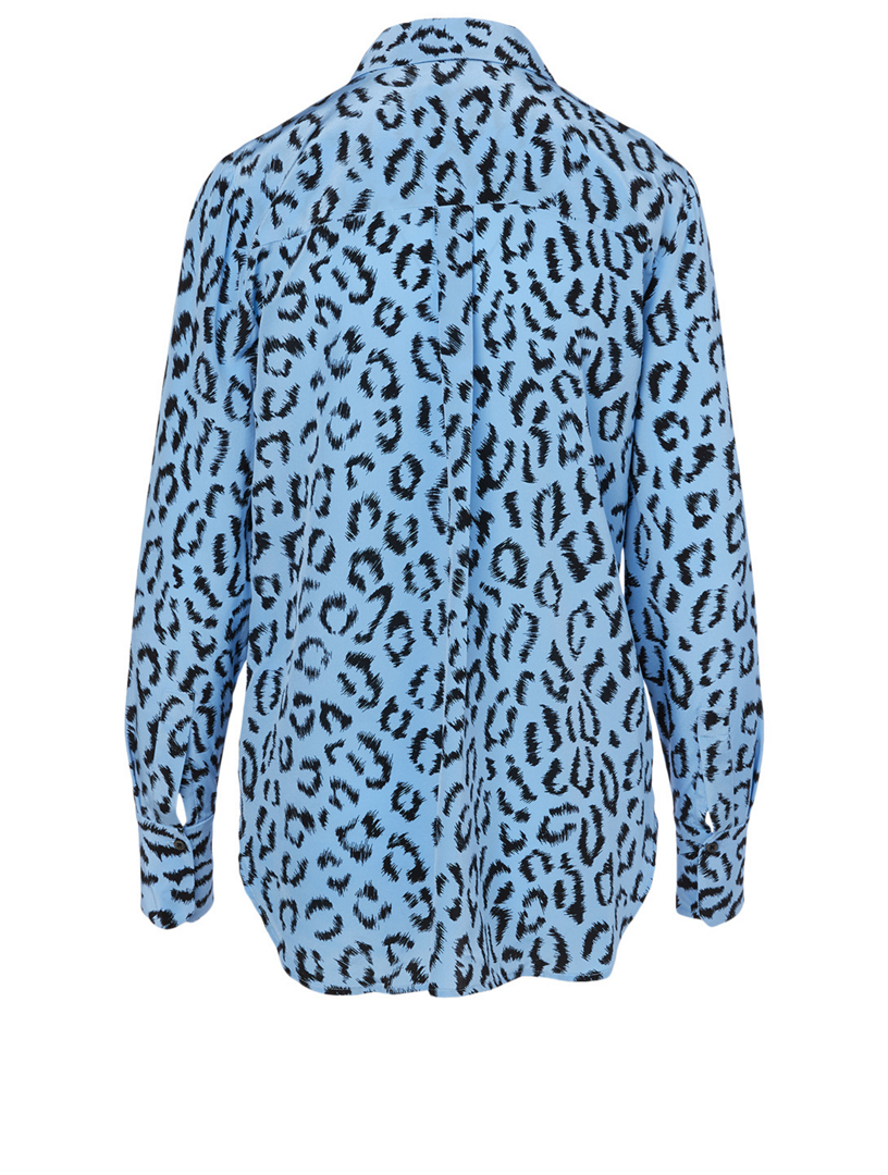 Emerson Silk Top Leopard Print