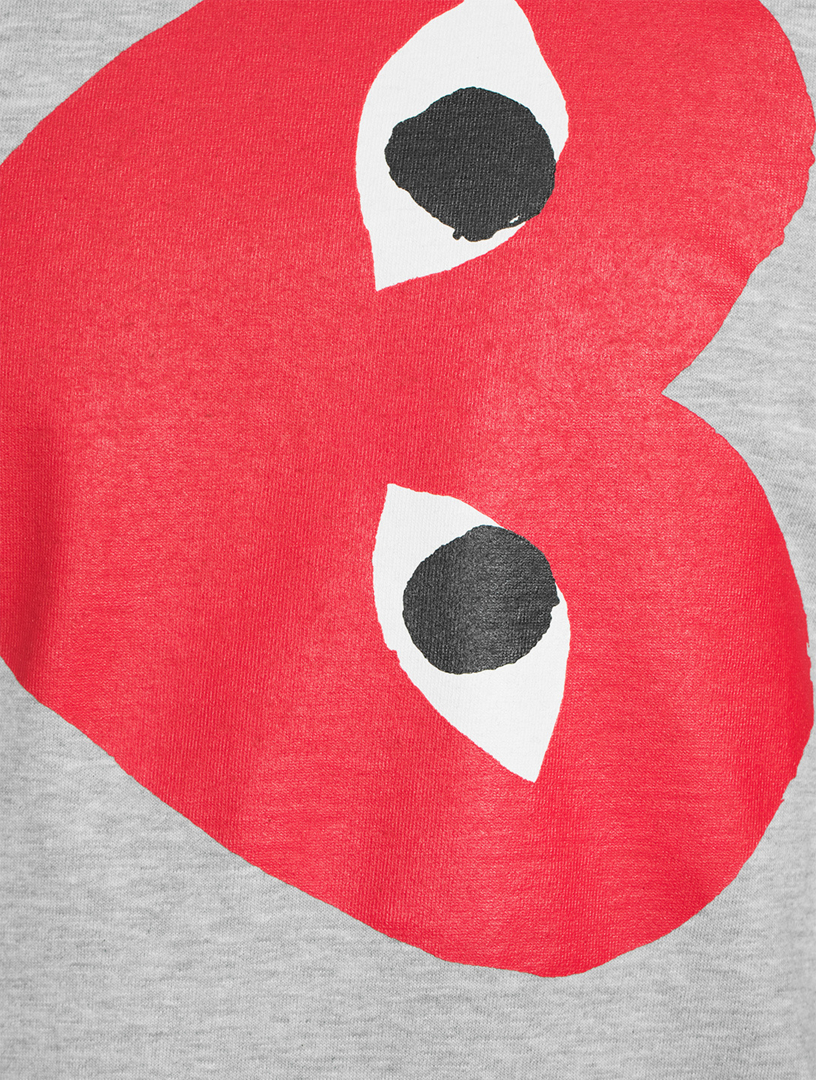 Cotton Side Heart T-Shirt