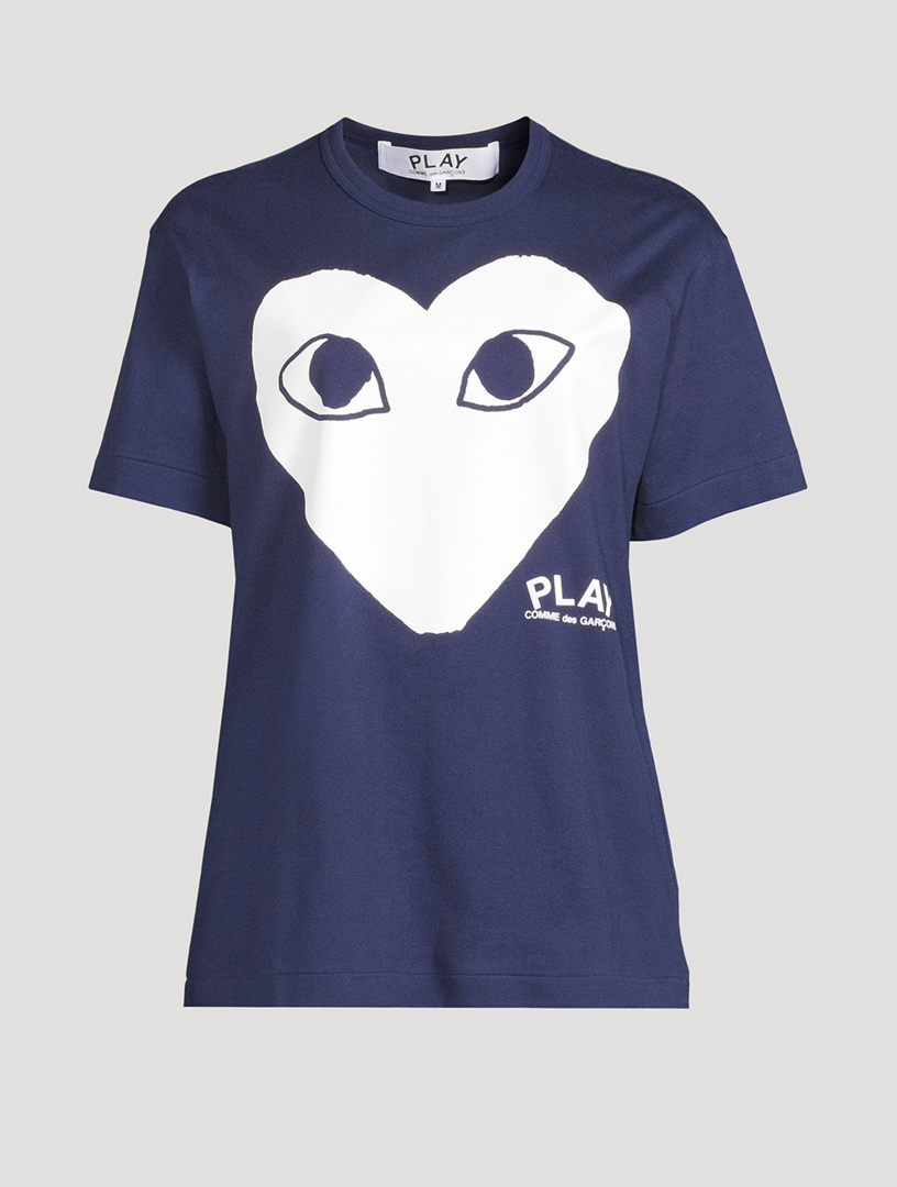 COMME DES GARÇONS PLAY Graphic Heart Logo T-Shirt | Holt Renfrew