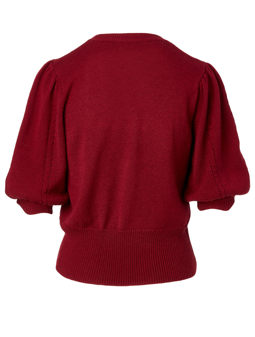 Kollyn Wool And Silk Sweater