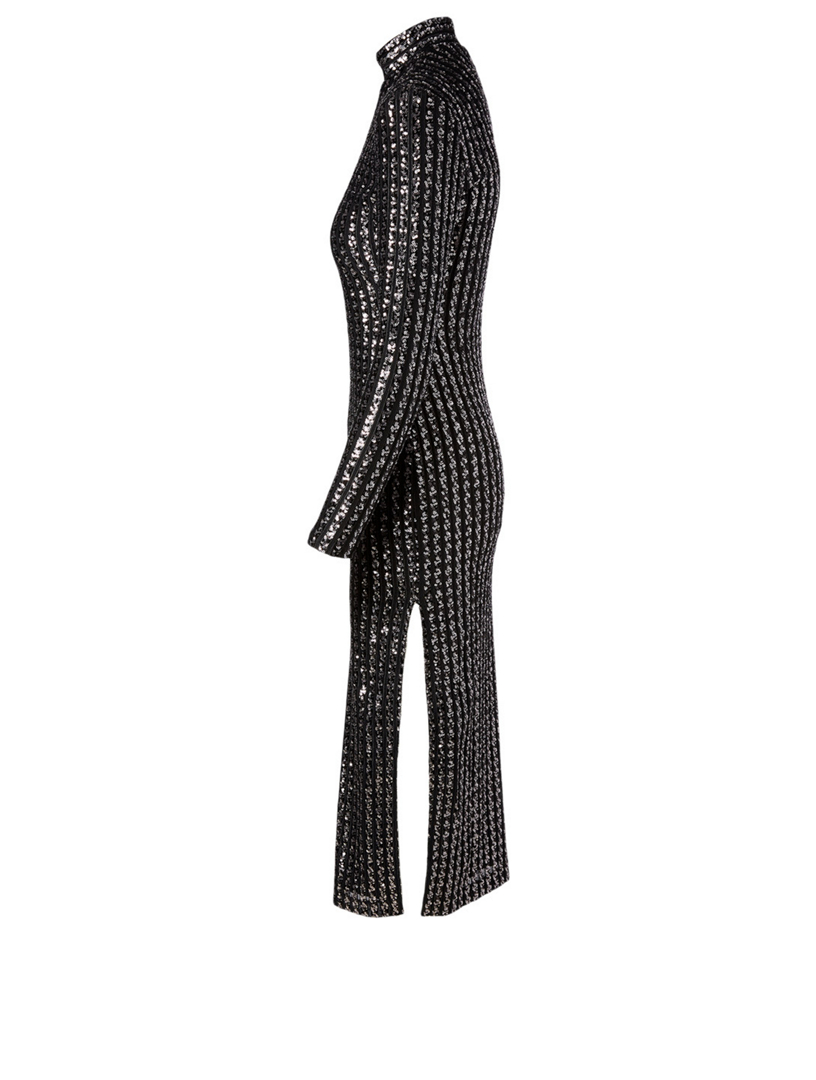 Sequin Midi Dress
