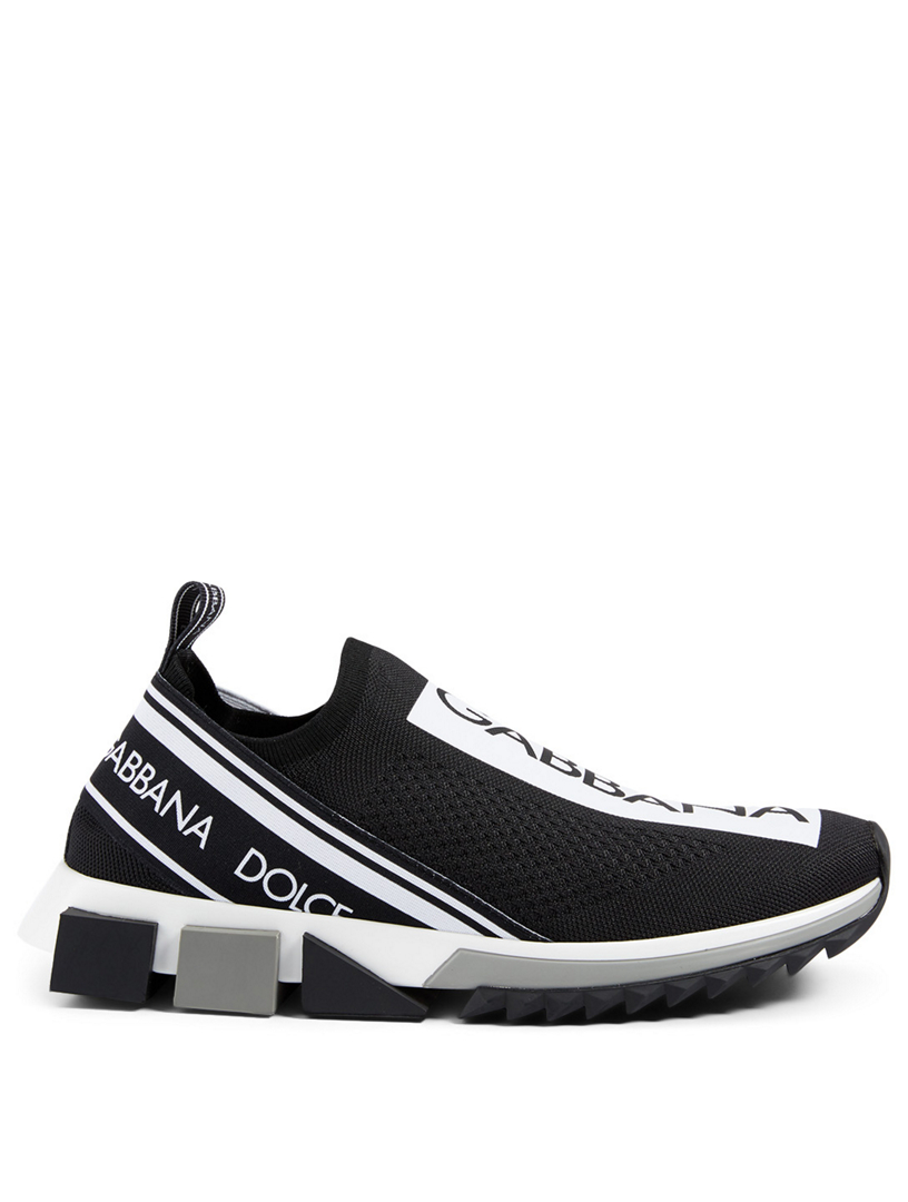 Stretch mesh sorrento outlet sneakers with logo