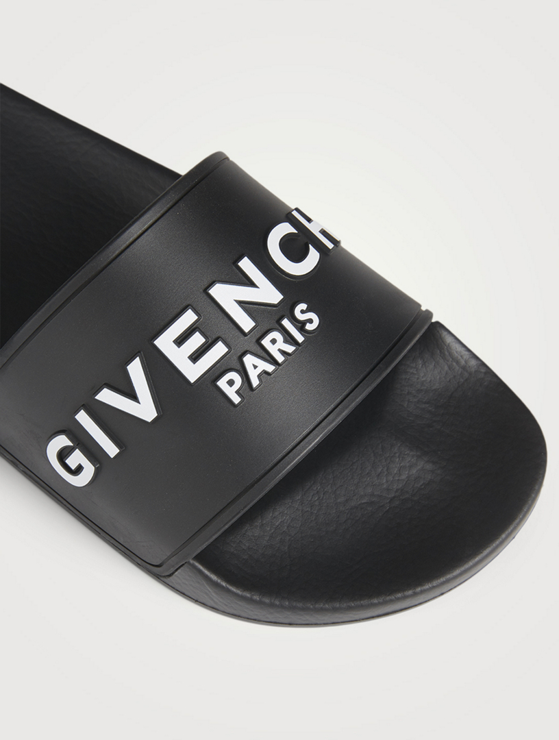 Black givenchy clearance slides