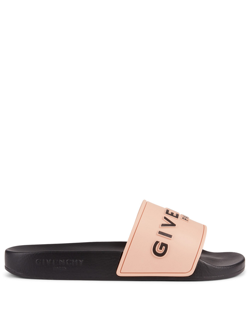 GIVENCHY Logo Slide Sandals Holt Renfrew