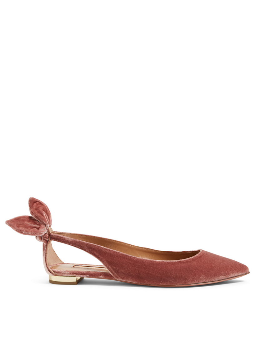 Aquazzura deneuve hot sale flat