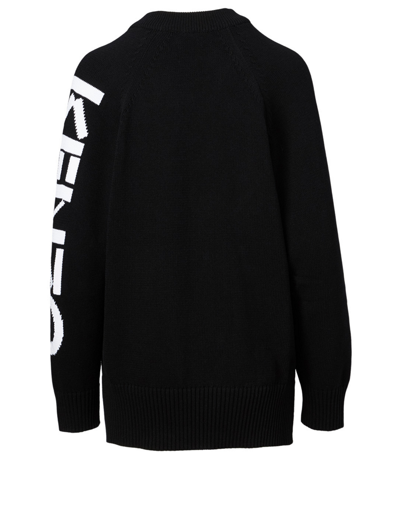 Logo Zip Cardigan