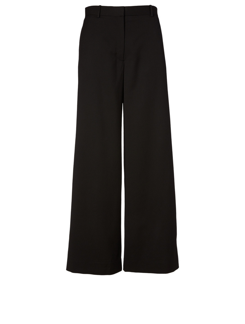 Nick Wool Wide Leg Pants