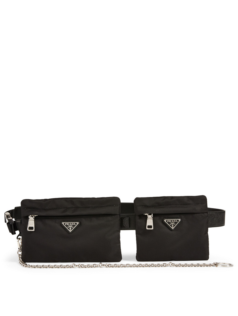 Belt bags Prada - Nylon belt bag with logo detail - 2VL132973002