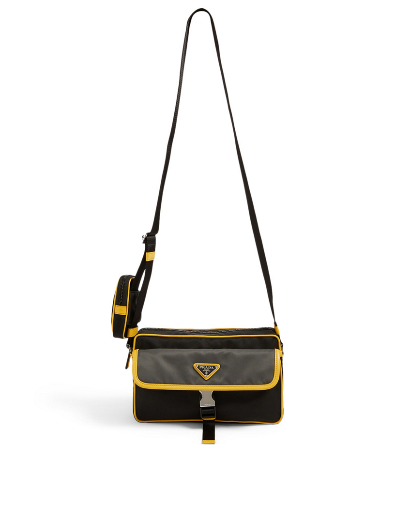 yellow prada crossbody bag