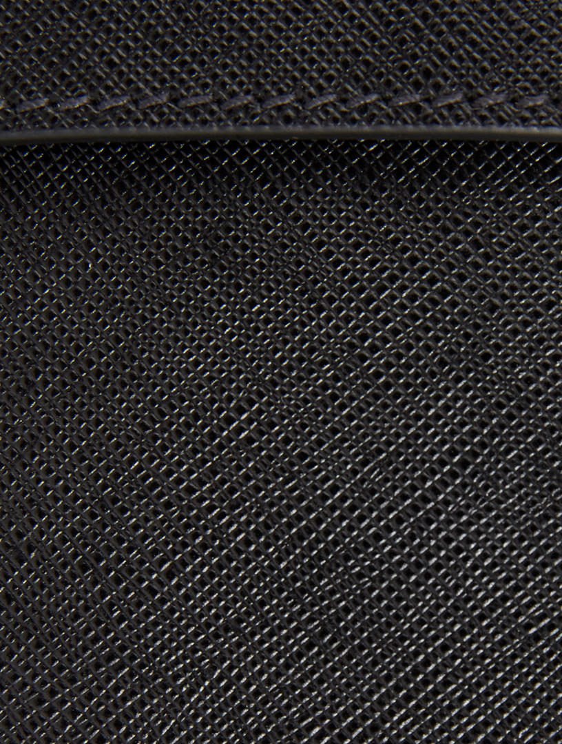 Saffiano Leather Crossbody Sling Bag