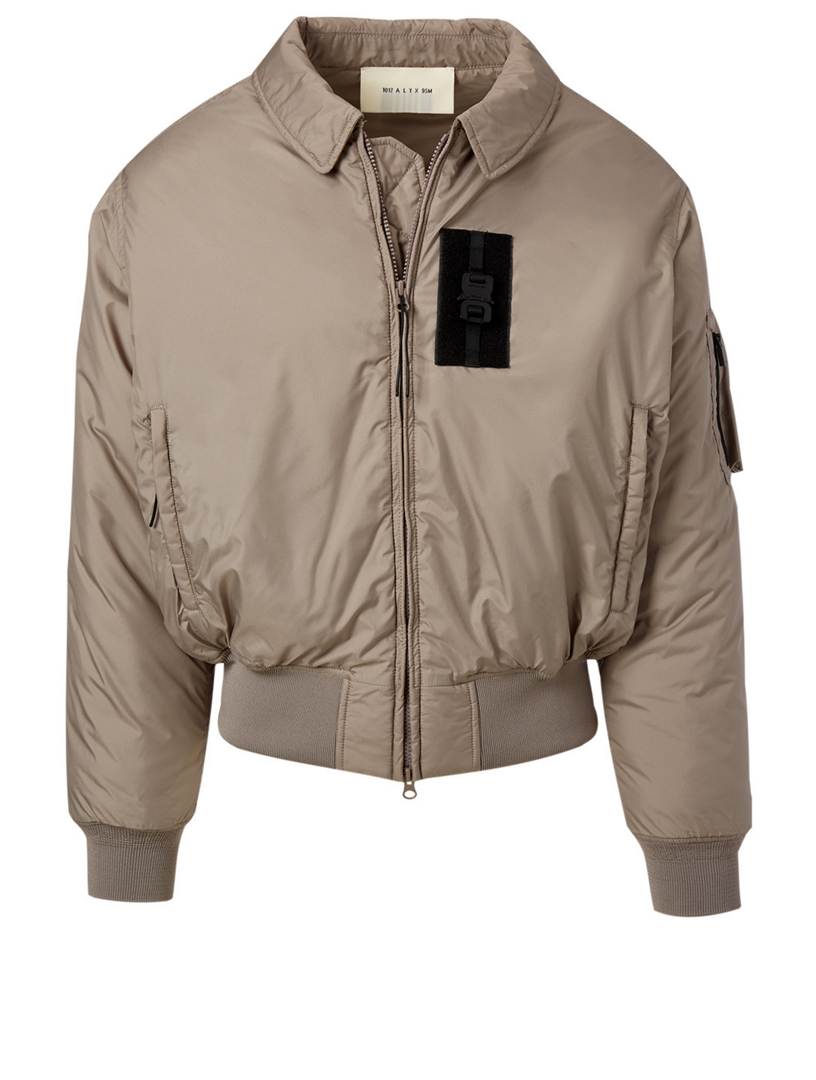 Bomber Jacket With Buckle
