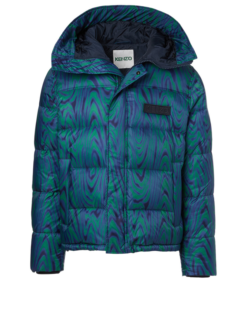 KENZO Doudoune Moire Tiger Holt Renfrew