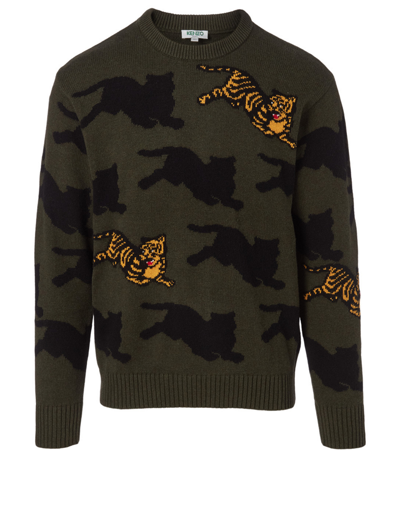 Jumping store tiger sweatshirt