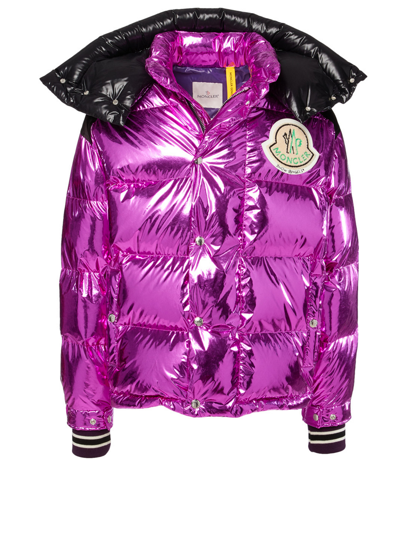 Moncler genius x palm cheap angels tim purple jacket