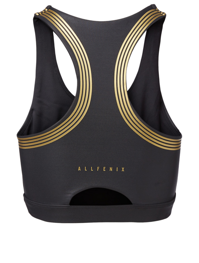 Speed Tech Gold Sports Bra