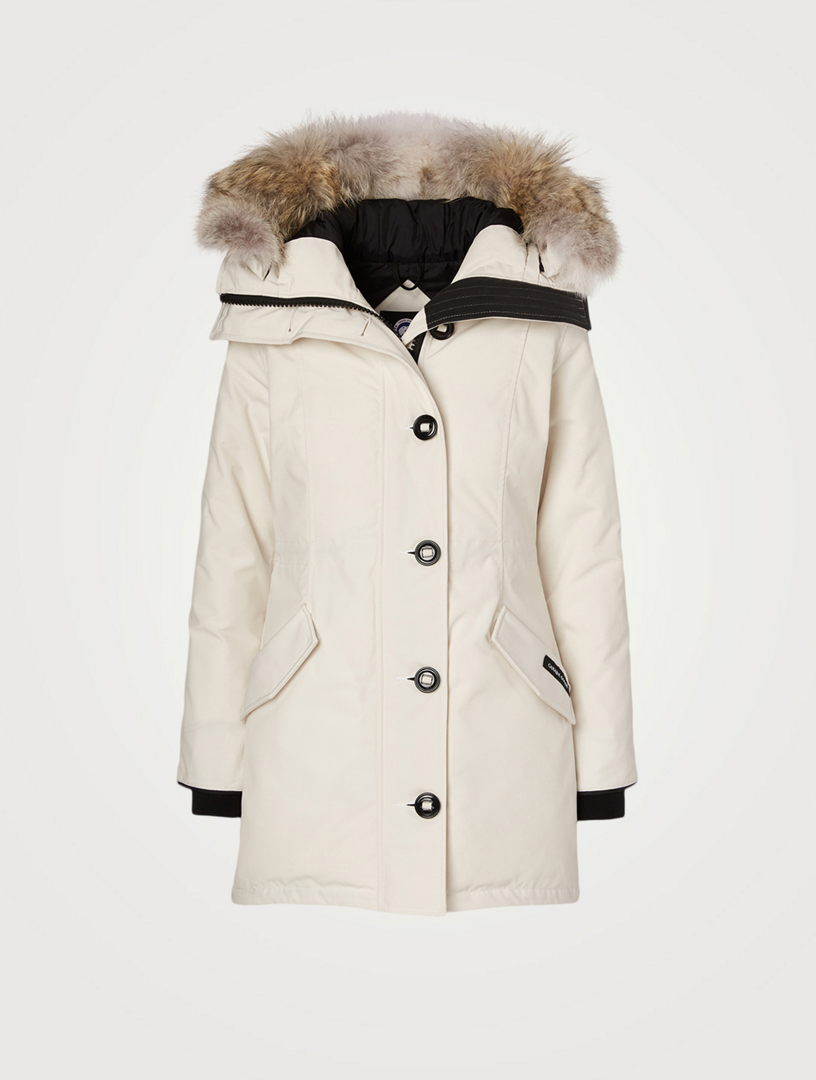 CANADA GOOSE Parka Rossclair en duvet capuche bord e de fourrure