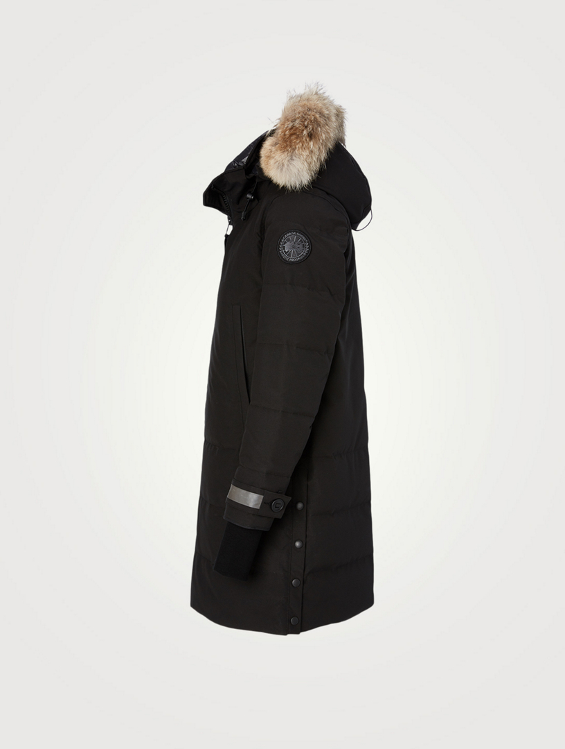CANADA GOOSE Kenton Black Label Down Parka With Fur Hood Holt