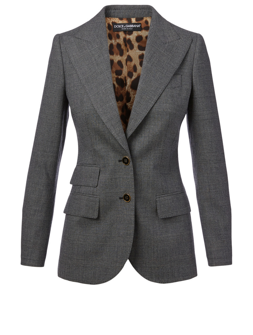 Wool Stretch Blazer