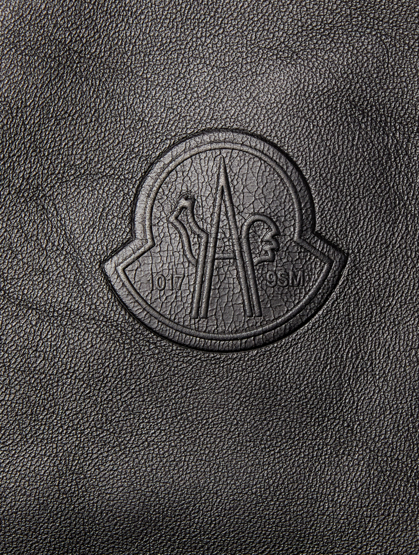 6 Moncler 1017 ALYX 9SM Umbriel Leather Coat