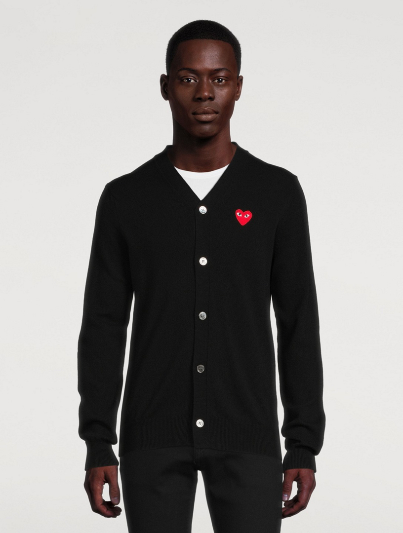 Comme des garcons store play mens cardigan