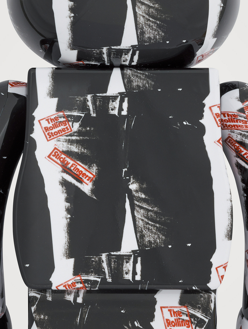 BEARBRICK Warhol x Rolling Stones Sticky Fingers 1000% Be@rbrick