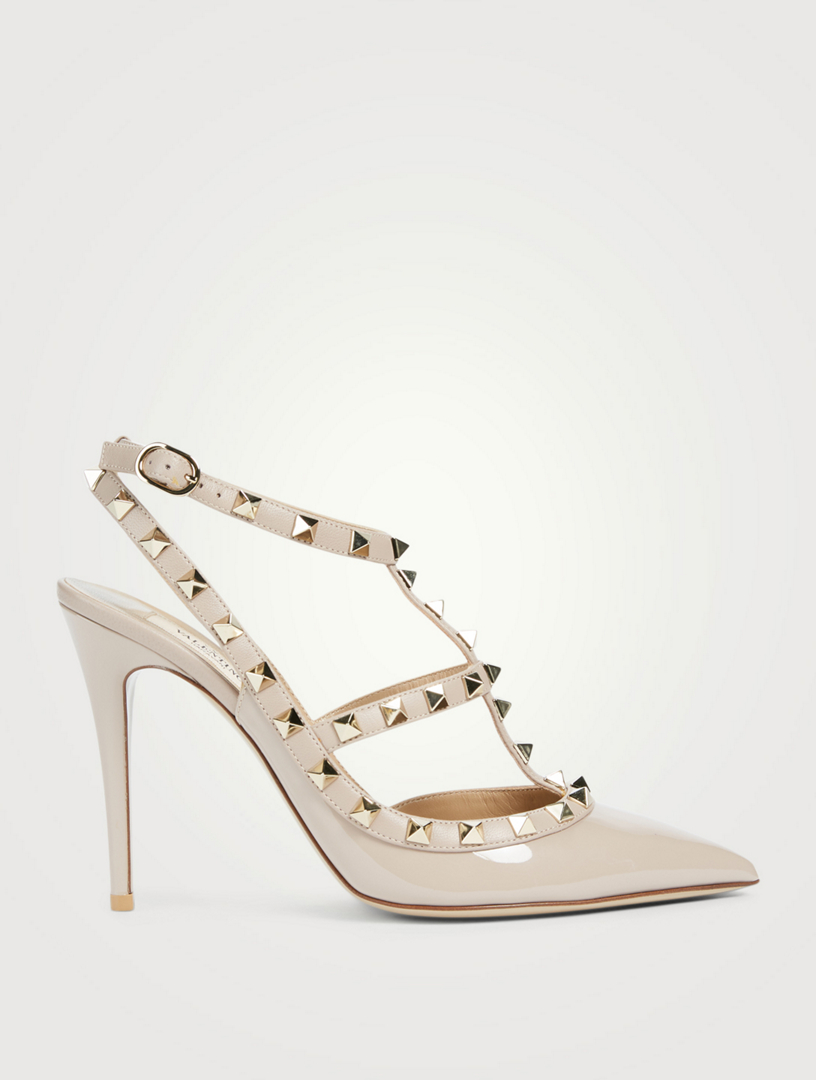 Valentino patent shop rockstud heels