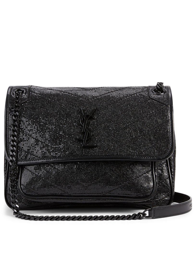 Medium Niki YSL Monogram Leather Chain Bag