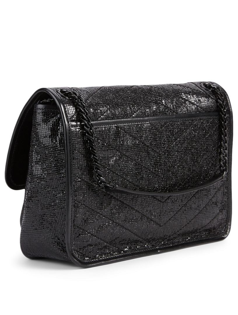 Medium Niki YSL Monogram Leather Chain Bag