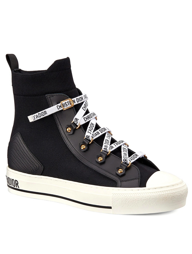 Knit high outlet top sneakers womens