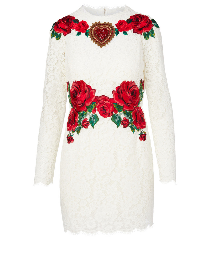 Duet Embroidered Lace Dress