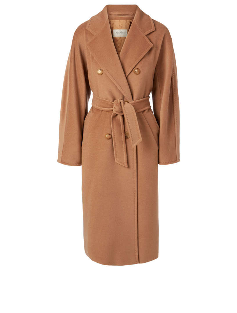 Madame wool and cashmere coat in brown - Max Mara