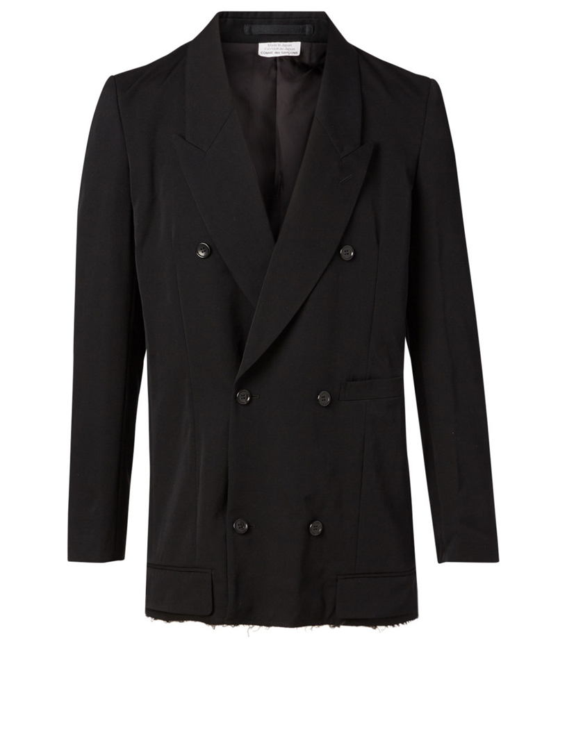 Wool Double-Breasted Jacket