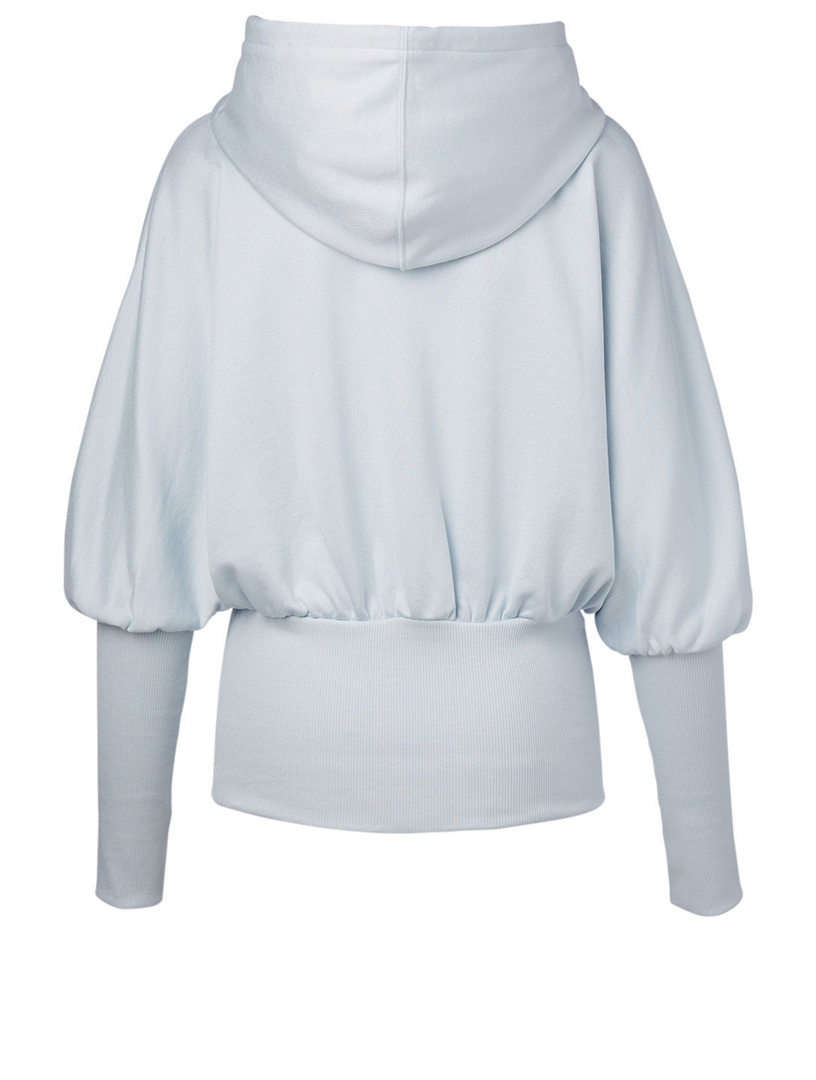 Cotton Satin Hoodie