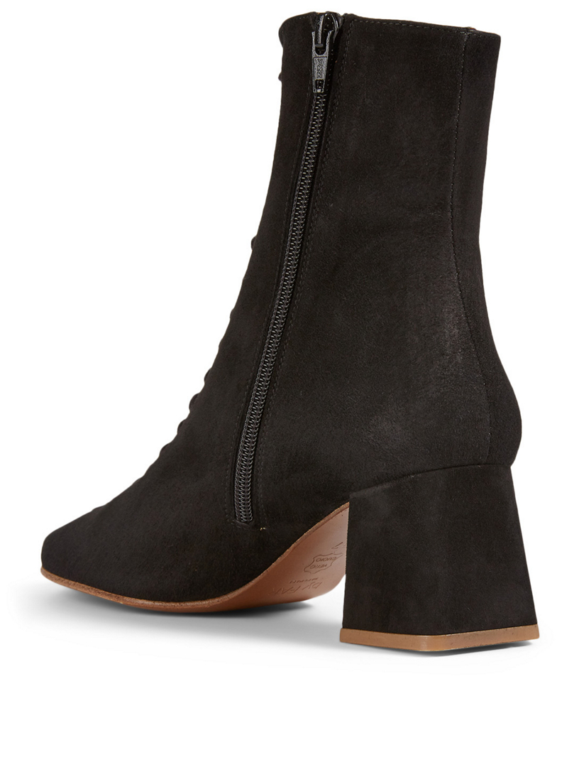 Becca Suede Lace up Ankle Boots