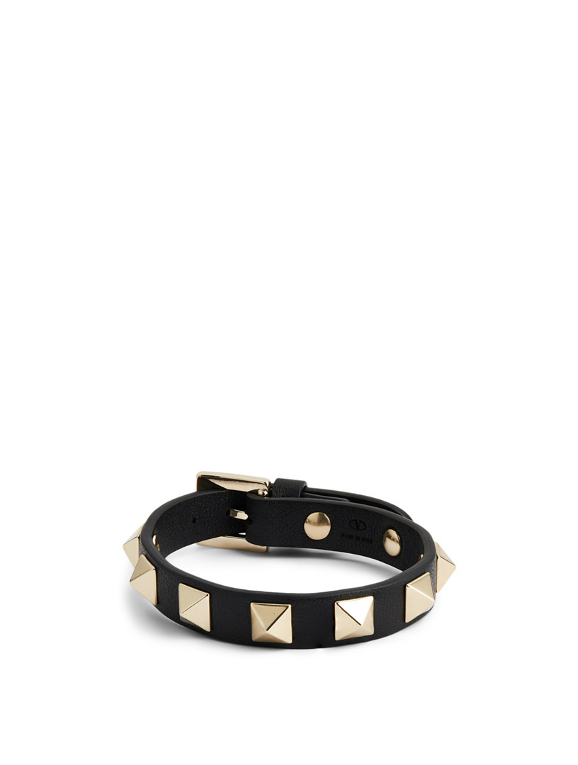 Rockstud Leather Bracelet