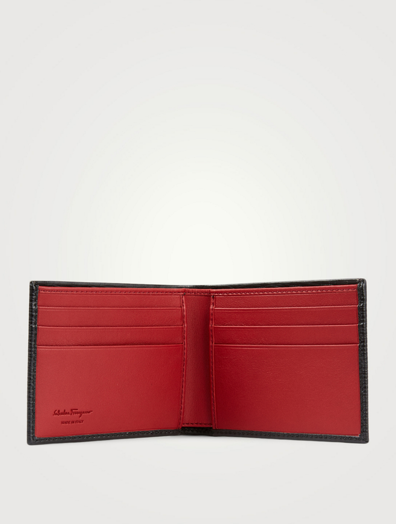 Leather Bifold Gancini Wallet