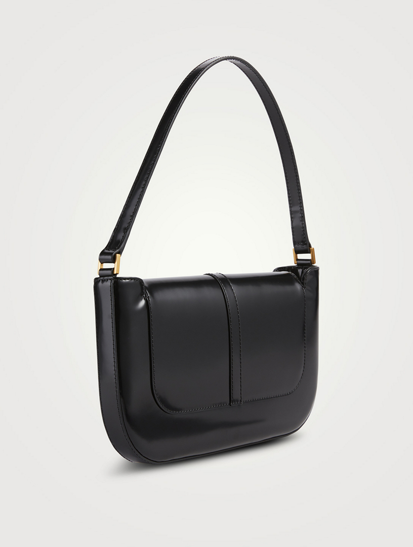 BY FAR Miranda Semi Patent Leather Shoulder Bag Holt Renfrew