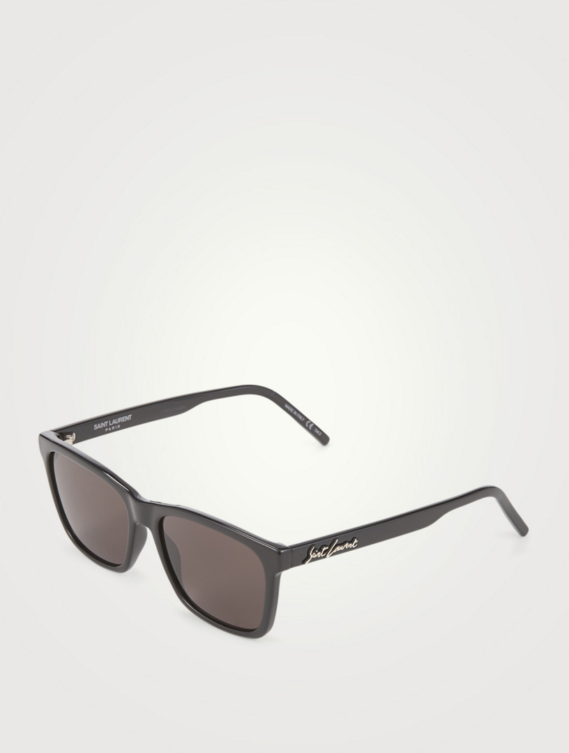 SAINT LAURENT SL 318 Square Signature Sunglasses | Holt Renfrew