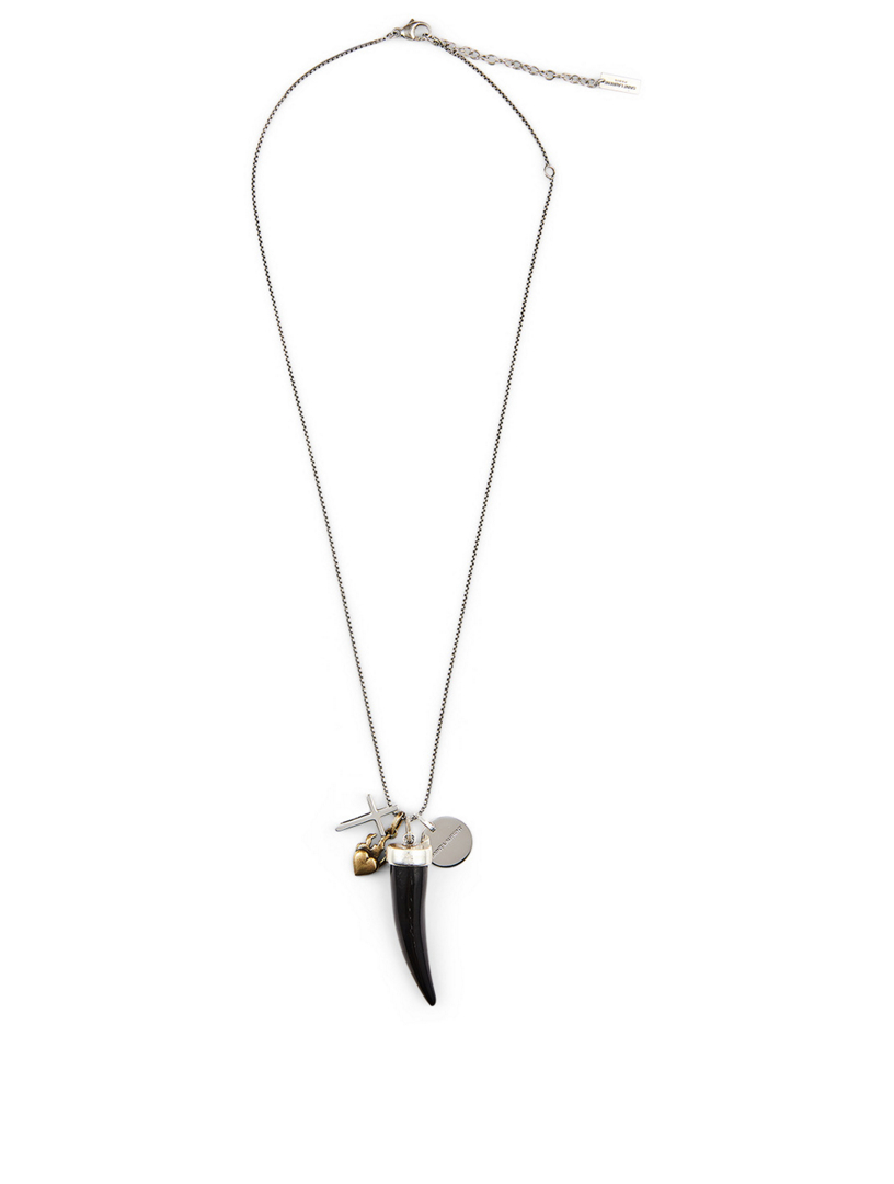 Multi Charm Pendant Necklace