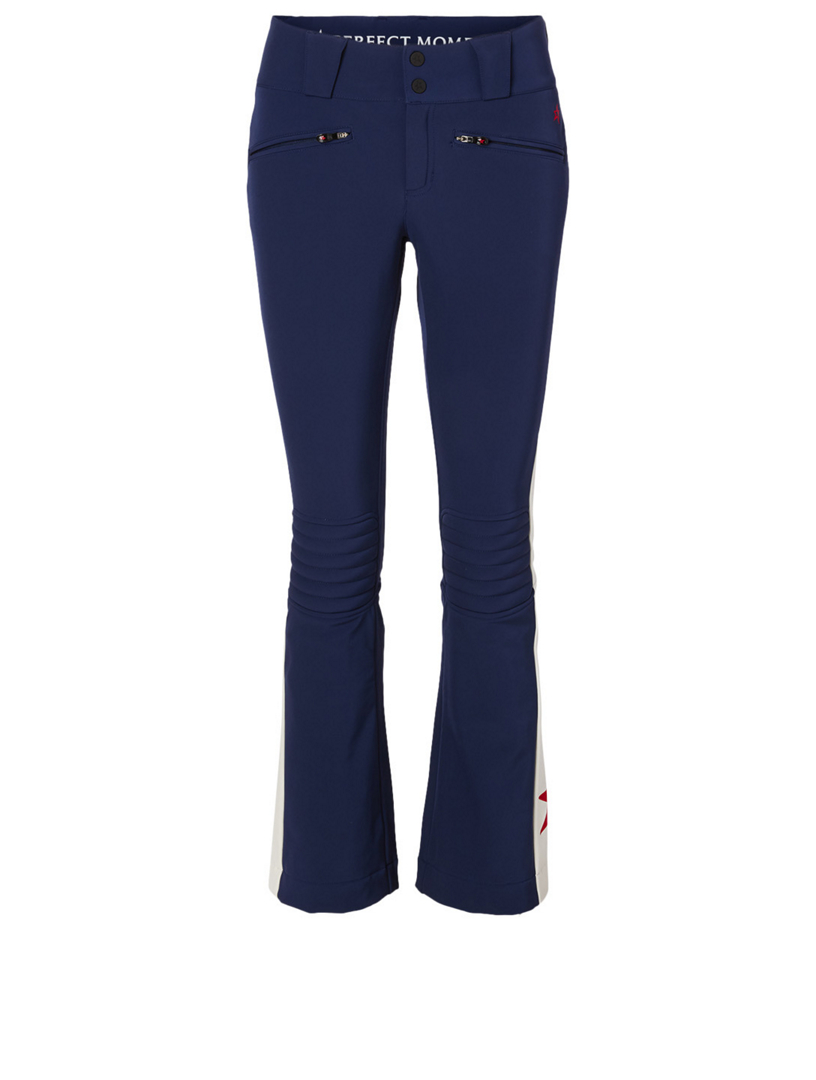 Perfect Moment Red Aurora Flared Ski Trousers - Red – Borrowed From