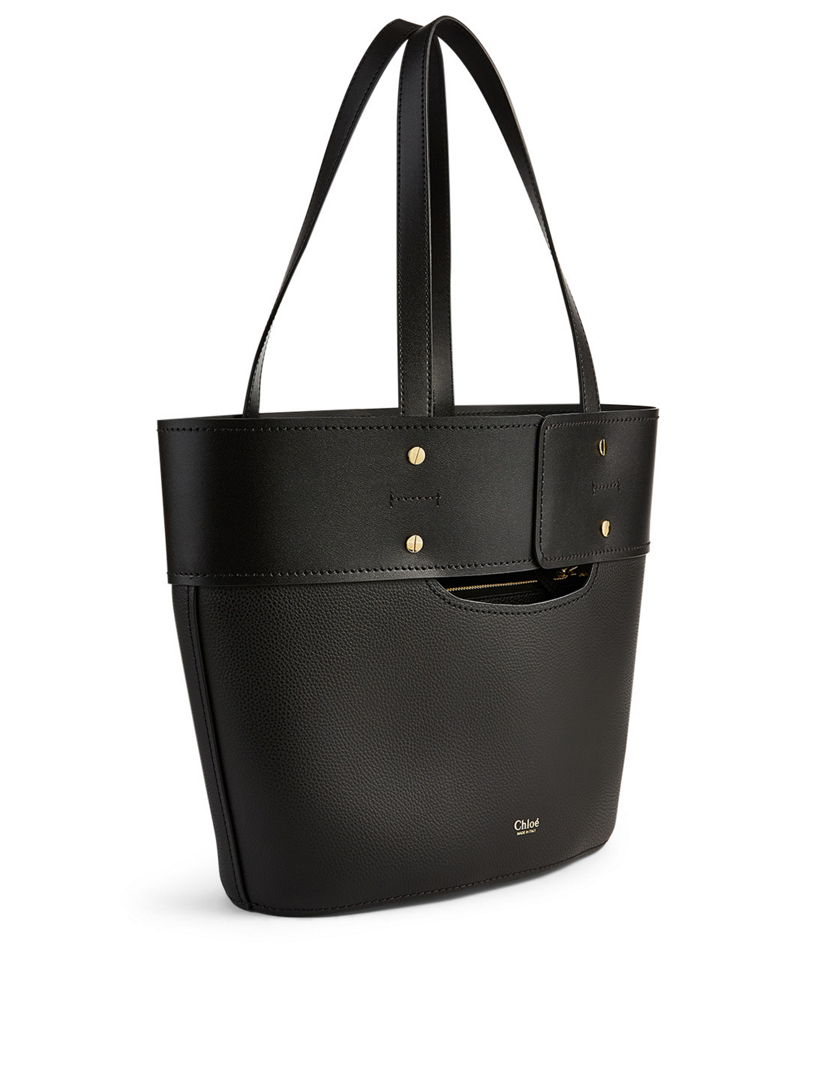 CHLOE Small Aby Leather Tote Bag Holt Renfrew