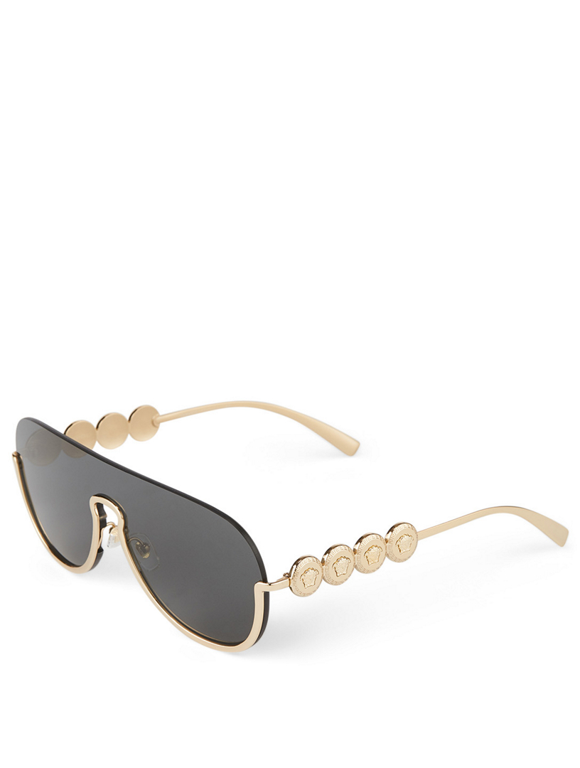 Versace Signature Medusa Visor Sunglasses Holt Renfrew 