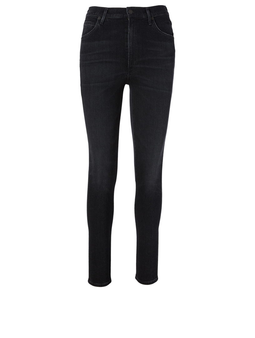 Chrissy high waist skinny hot sale jeans