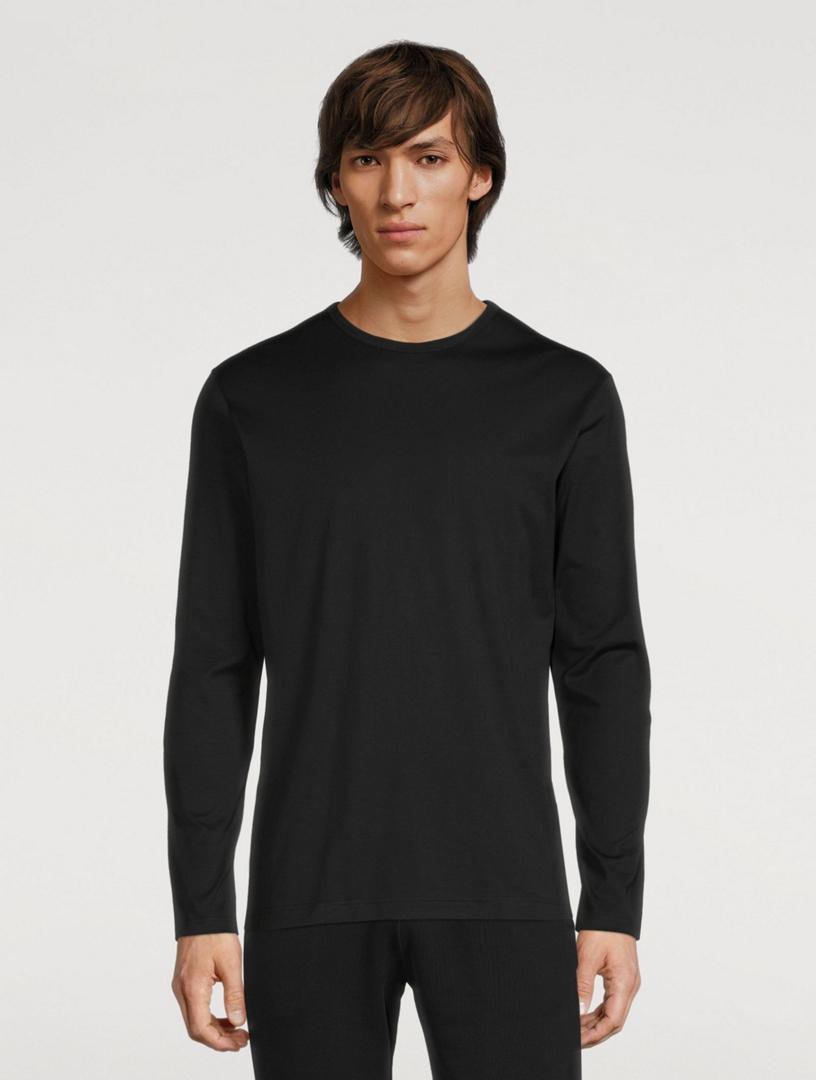 Cotton Long-Sleeve T-Shirt