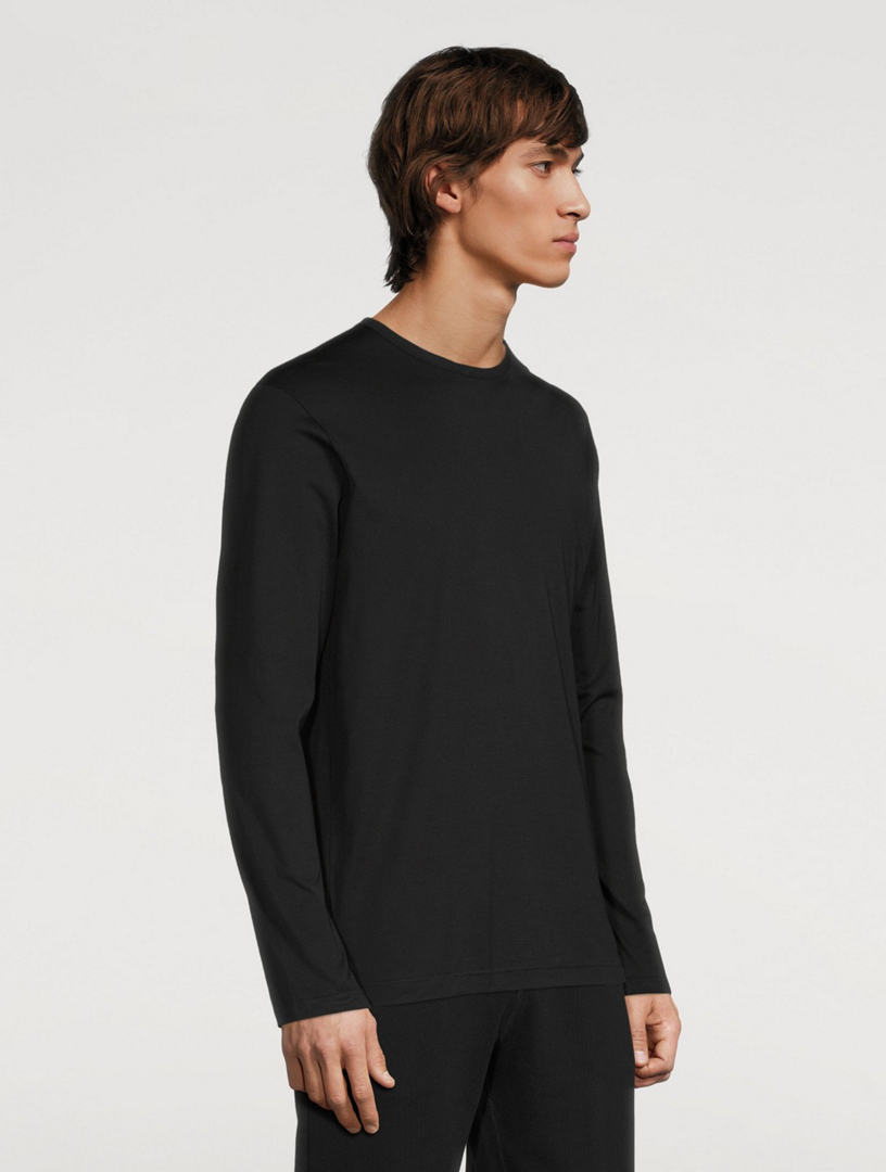 Cotton Long-Sleeve T-Shirt